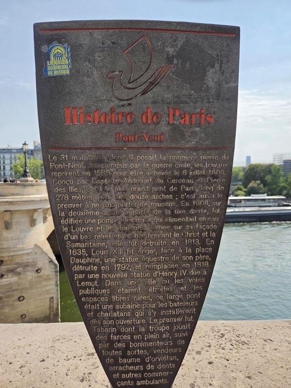 Pont-Neuf Marker. Click for full size. Pont-Neuf Marker image. Click for full size.