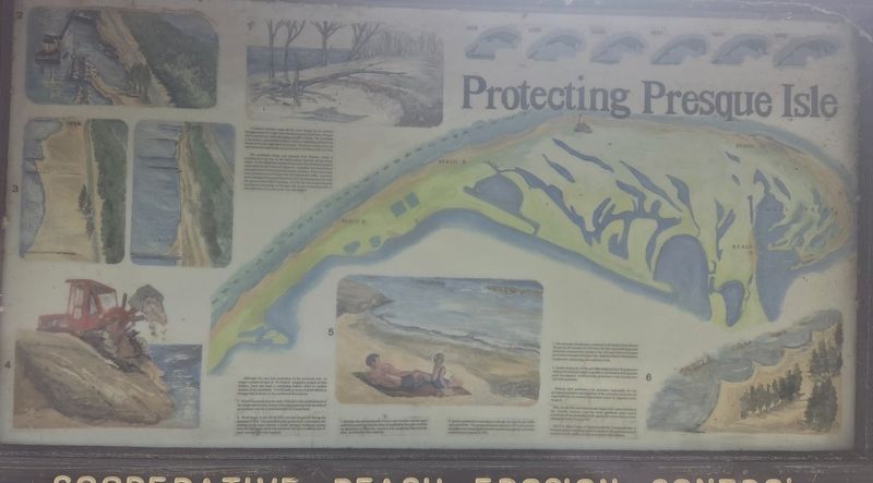Protecting Presque Isle Marker image. Click for full size.