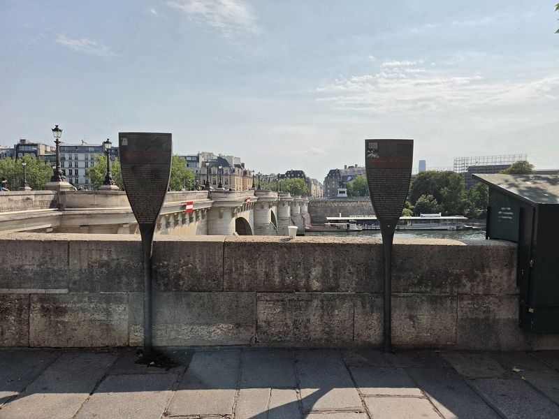 Pont-Neuf Marker. Click for full size. Pont-Neuf Marker image. Click for full size.
