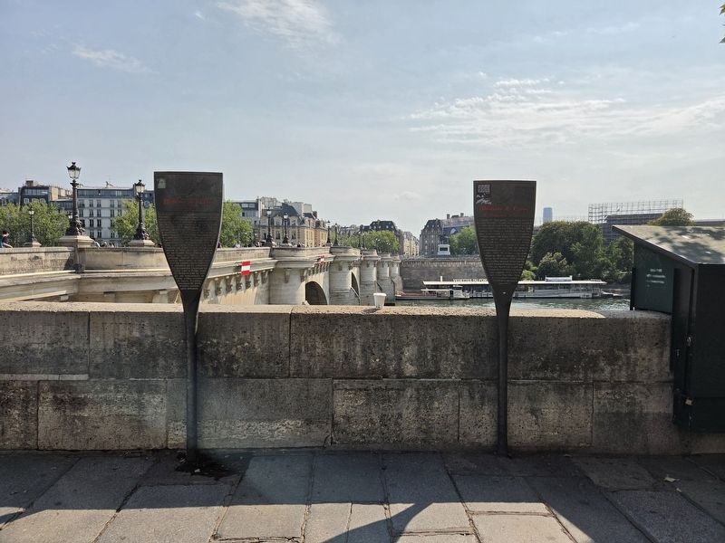 Les bouquinistes de la Seine / The Booksellers of the Seine Marker. Click for full size. Les bouquinistes de la Seine / The Booksellers of the Seine Marker image. Click for full size.