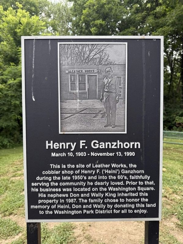 Henry F. Ganzhorn Marker image. Click for full size.