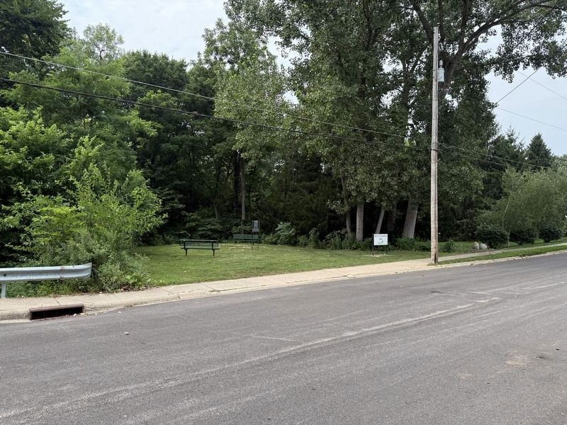 Henry F. Ganzhorn Park from Elm Street image. Click for full size.