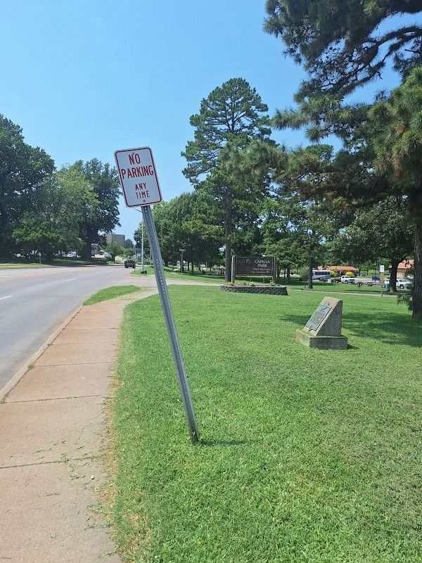 Capaha Park Marker. Click for full size. Capaha Park Marker image. Click for full size.