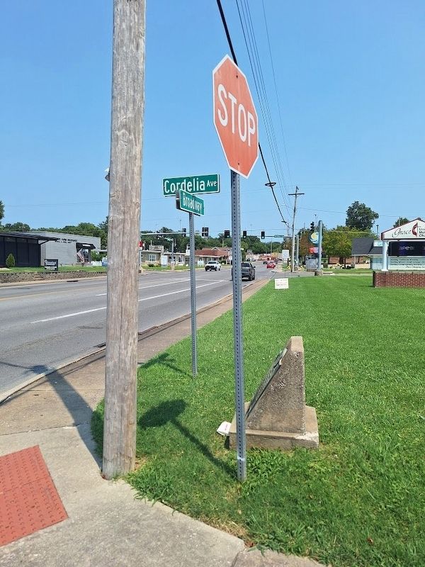 The Battle of Cape Girardeau Marker. Click for full size. The Battle of Cape Girardeau Marker image. Click for full size.