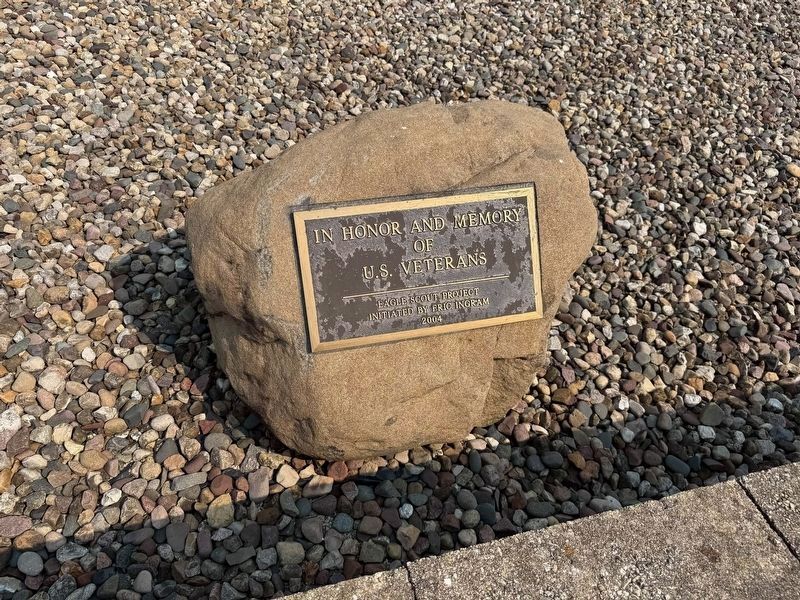 In Honor and Memory of U.S. Veterans Marker. Click for full size. In Honor and Memory of U.S. Veterans Marker image. Click for full size.