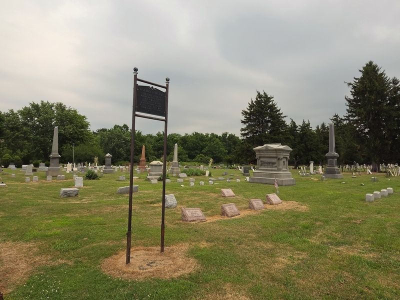 East Ripley Cemetery and Marker. Click for full size. East Ripley Cemetery and Marker image. Click for full size.