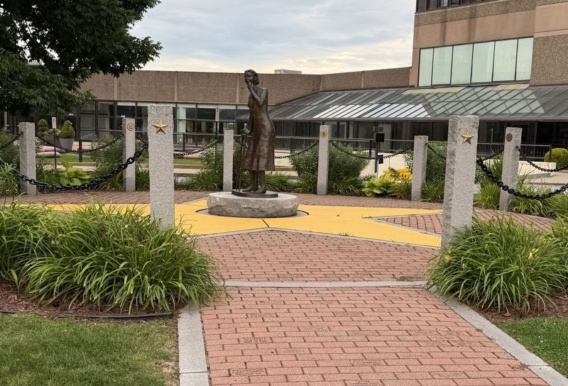 The New England Gold Star Mothers Statue. Click for full size. The New England Gold Star Mothers Statue image. Click for full size.