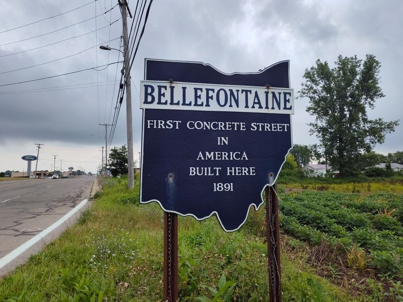 Bellefontaine Marker. Click for full size. Bellefontaine Marker image. Click for full size.