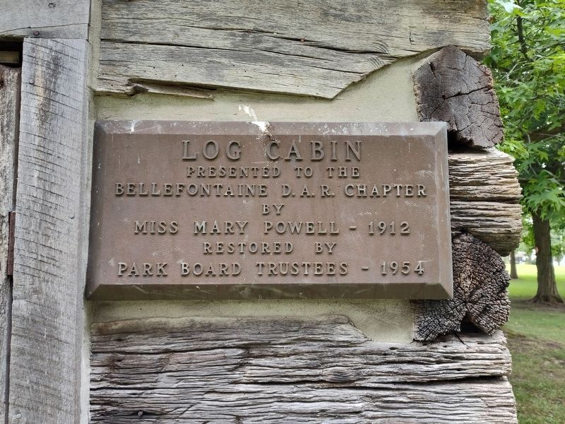 Log Cabin Marker image. Click for full size.