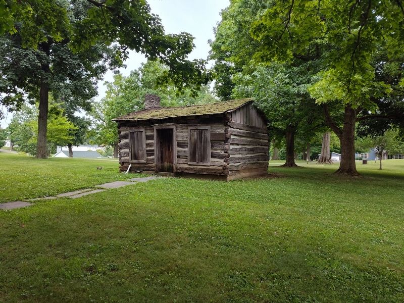 Log Cabin Marker image. Click for full size.