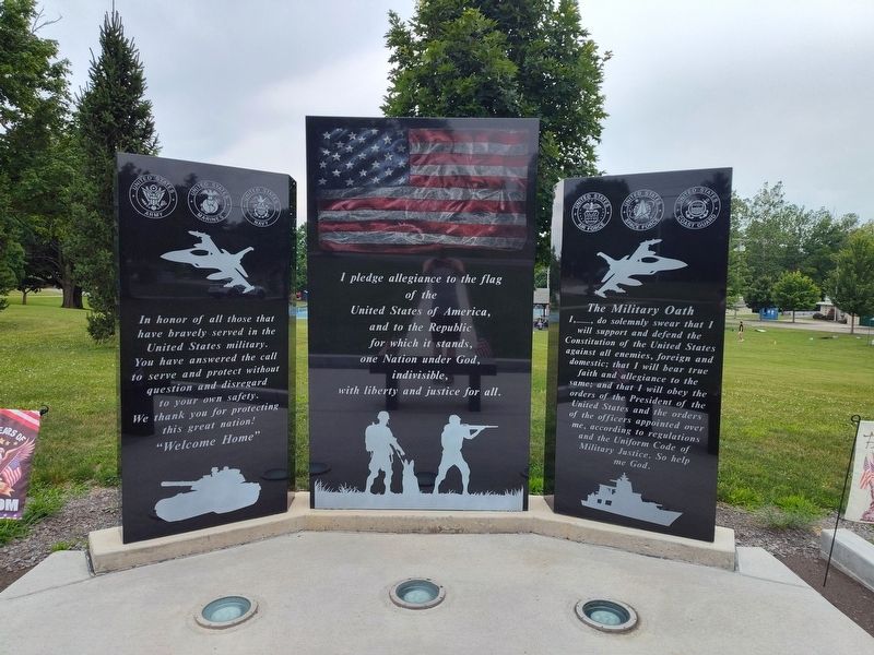 Logan County Veterans Memorial Marker. Click for full size. Logan County Veterans Memorial Marker image. Click for full size.