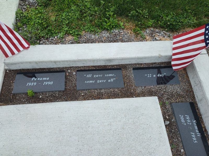 Logan County Veterans Memorial. Click for full size. Logan County Veterans Memorial image. Click for full size.