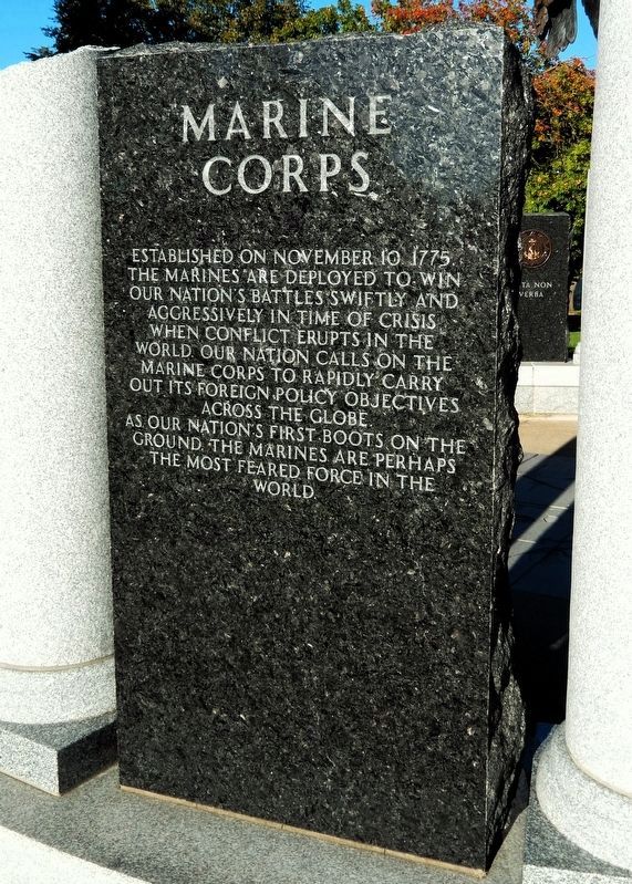 Rice County Veterans Memorial<br>Marine Corps image. Click for full size.