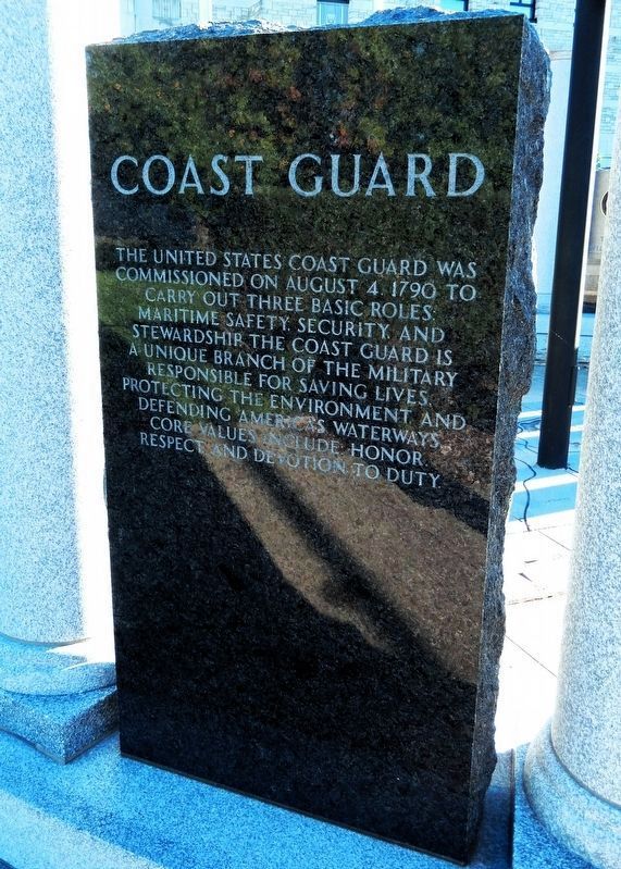Rice County Veterans Memorial<br>Coast Guard image. Click for full size.