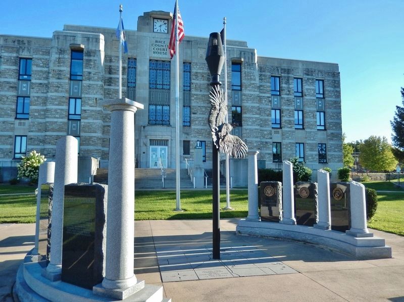 Rice County Veterans Memorial image. Click for full size.