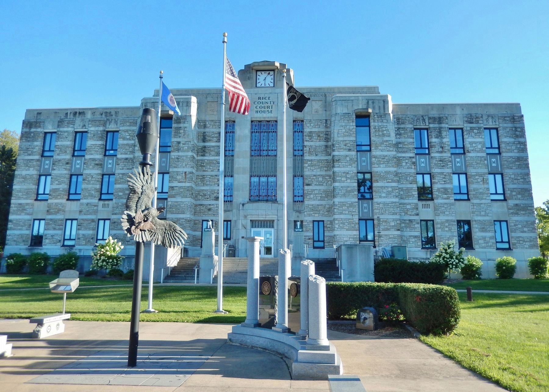 Rice County Veterans Memorial image. Click for full size.