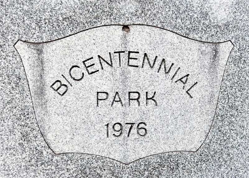 Bicentennial Park Marker image. Click for full size.