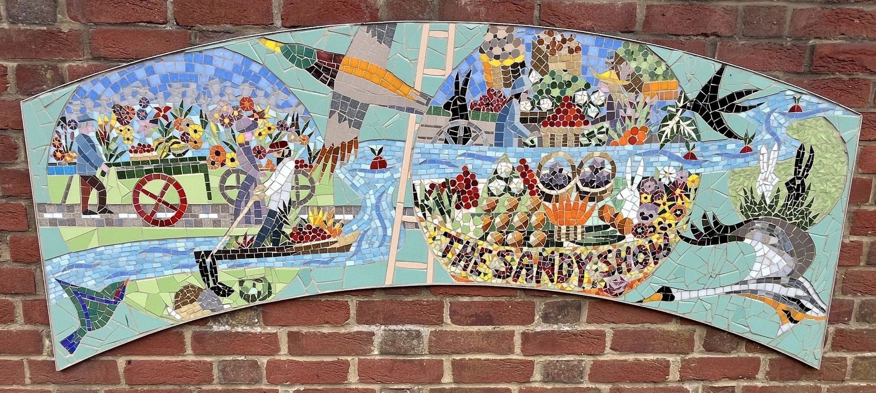 The Sandy Show mosaic. Click for full size. The Sandy Show mosaic image. Click for full size.