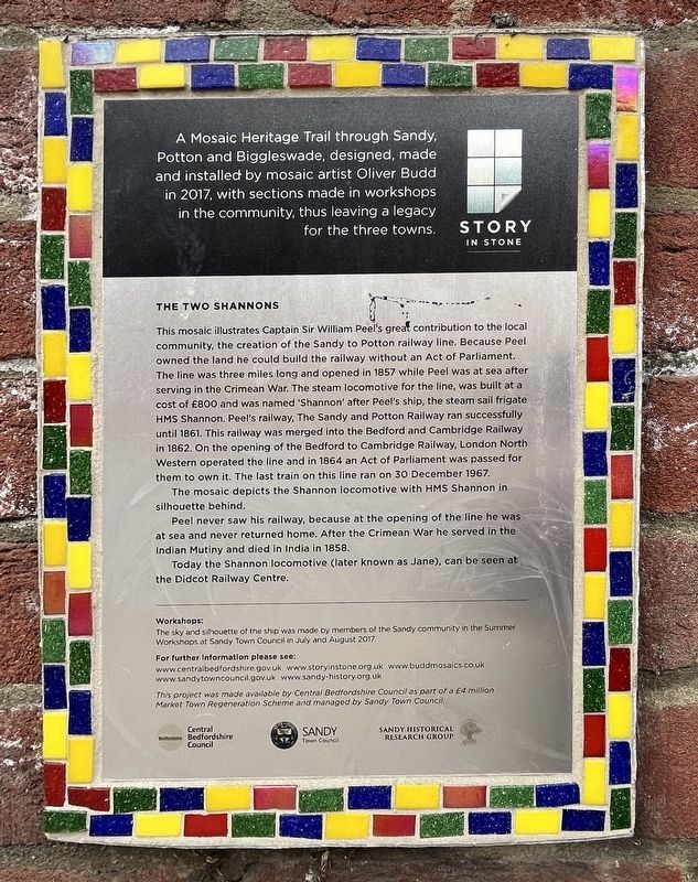 The Two Shannons Marker image. Click for full size.