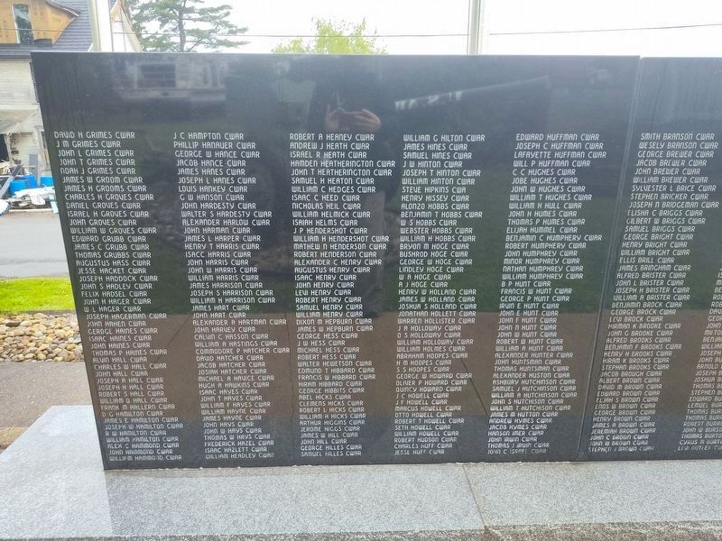 Heroes Wall Marker. Click for full size. Heroes Wall Marker image. Click for full size.