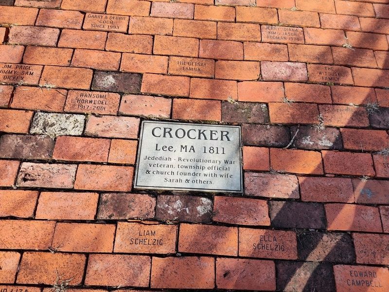 Founders' Walk Marker. Click for full size. Founders' Walk Marker image. Click for full size.