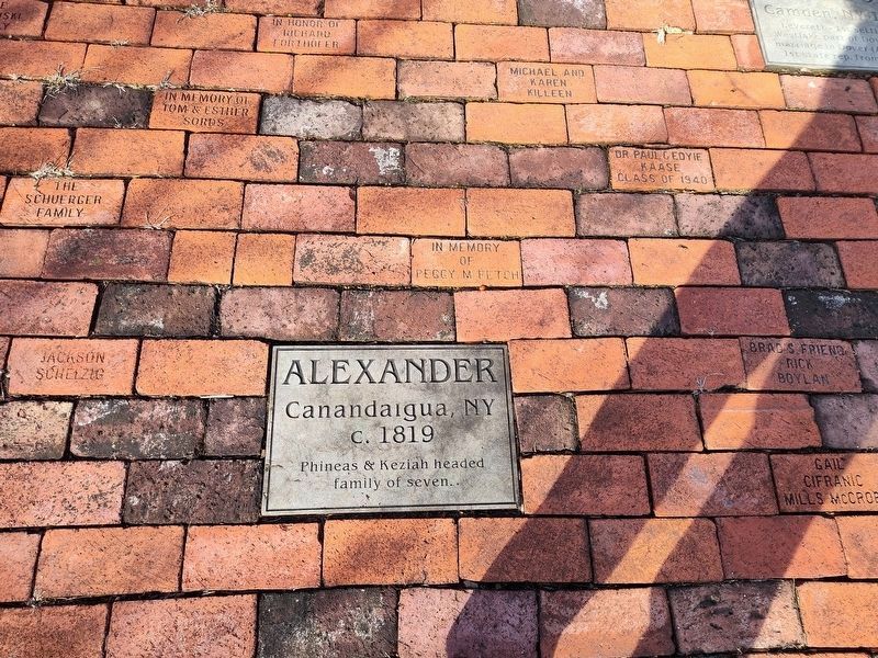Founders' Walk Marker. Click for full size. Founders' Walk Marker image. Click for full size.