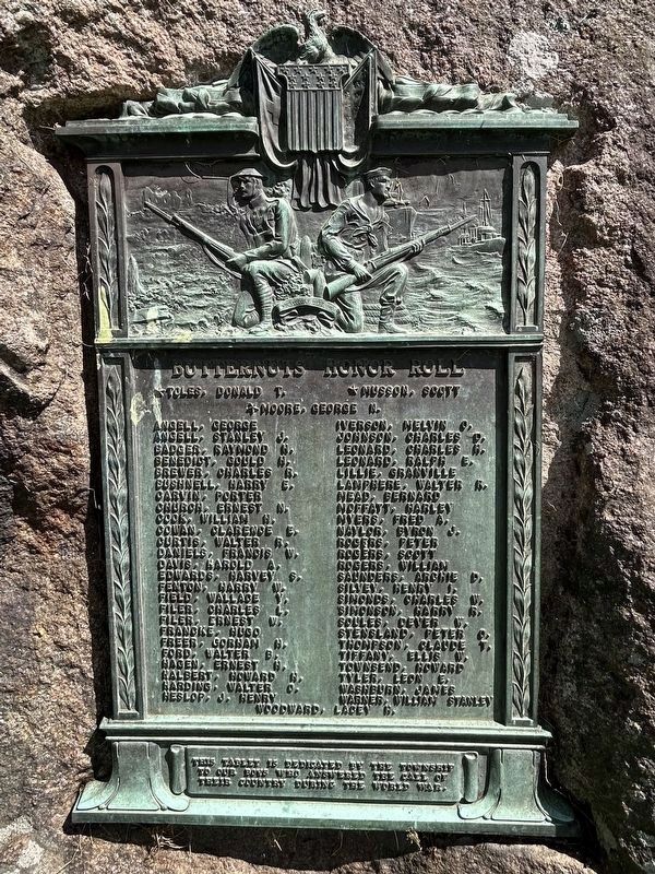 Butternuts Honor Roll Marker image. Click for full size.