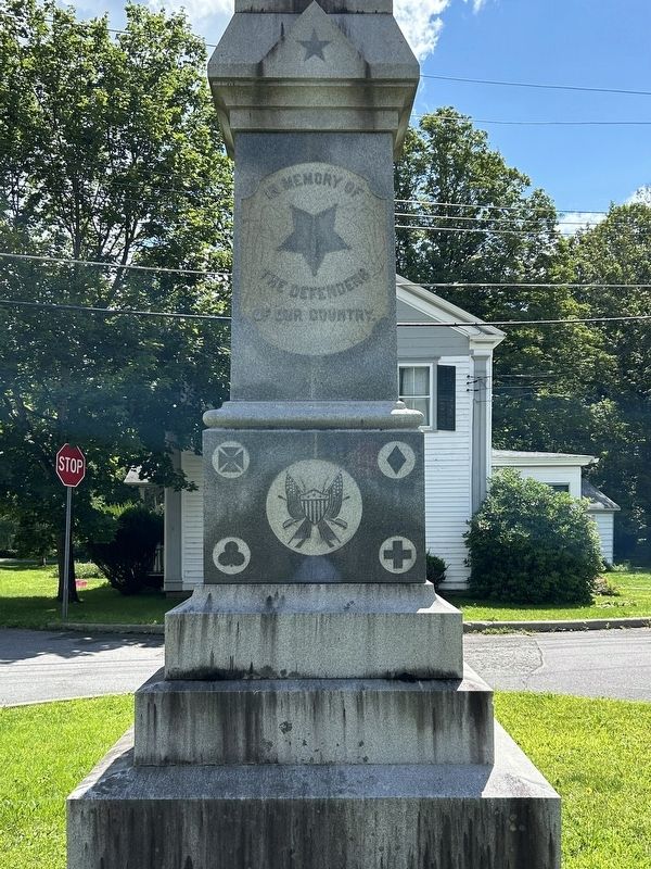 Civil War Monument image. Click for full size.