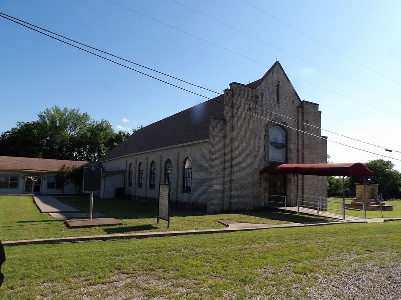 First Baptist Church of Bailey Marker. Click for full size. First Baptist Church of Bailey Marker image. Click for full size.