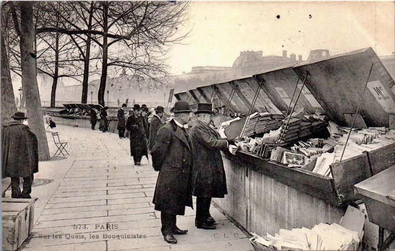 Les bouquinistes. Click for full size. Les bouquinistes image. Click for full size.