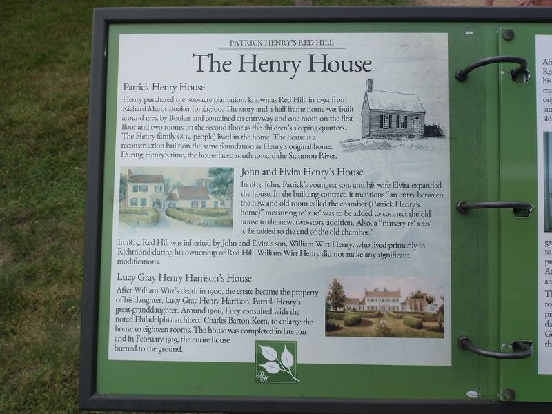 The Henry House Marker. Click for full size. The Henry House Marker image. Click for full size.