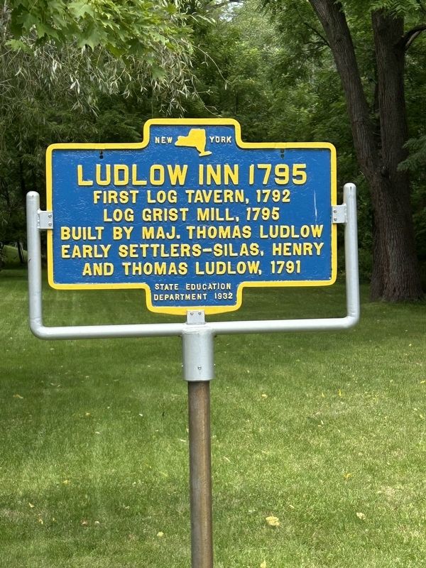 Ludlow Inn 1795 Marker image. Click for full size.