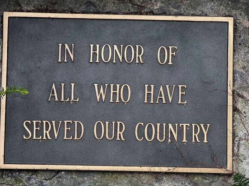 In Honor of All Who Have Served Marker. Click for full size. In Honor of All Who Have Served Marker image. Click for full size.