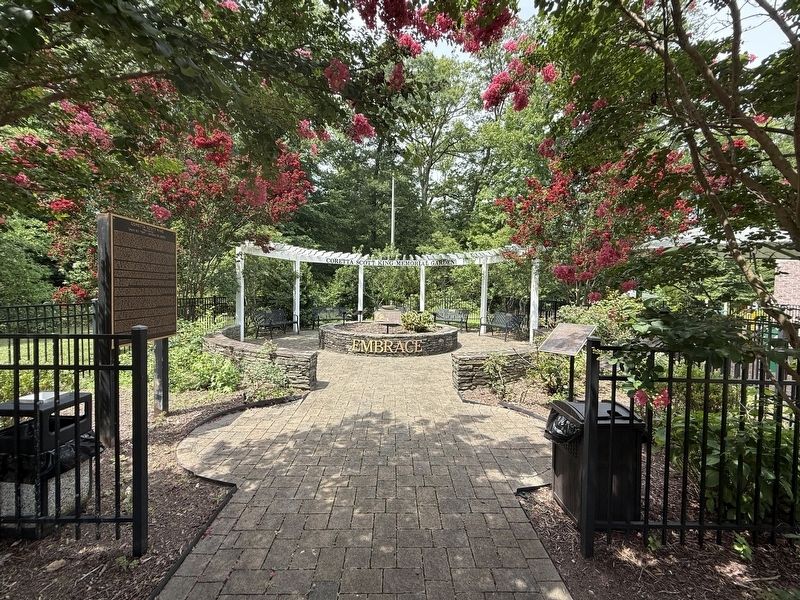 Coretta Scott King Memorial Garden. Click for full size. Coretta Scott King Memorial Garden image. Click for full size.