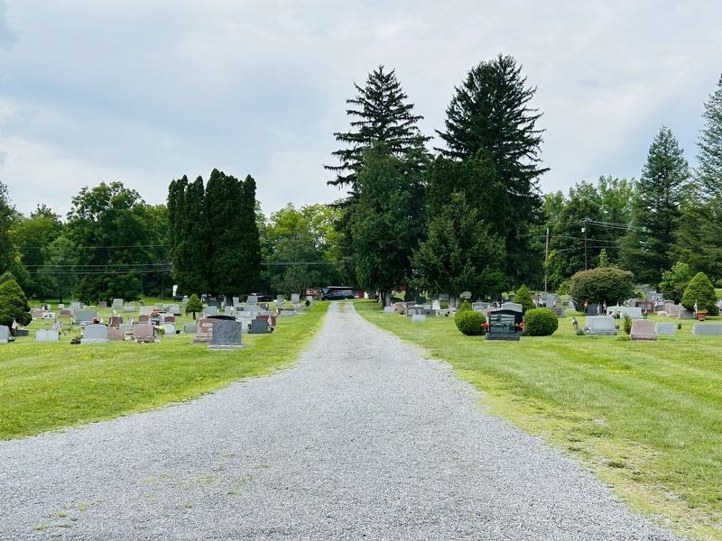 Ludlowville Pine Grove Cemetery image. Click for full size.