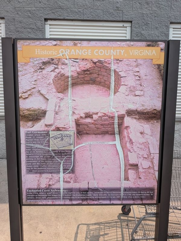 Historic Orange County, Virginia Marker. Click for full size. Historic Orange County, Virginia Marker image. Click for full size.