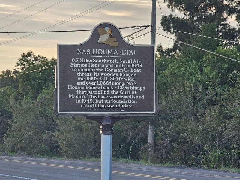 NAS Houma (LTA) Marker. Click for full size. NAS Houma (LTA) Marker image. Click for full size.