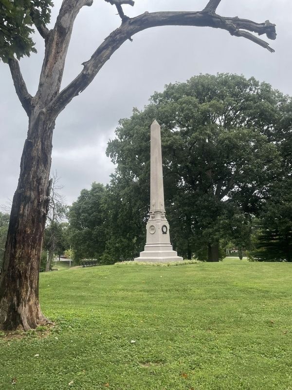 Friedrich Hecker Marker - context view. Click for full size. Friedrich Hecker Marker - context view image. Click for full size.