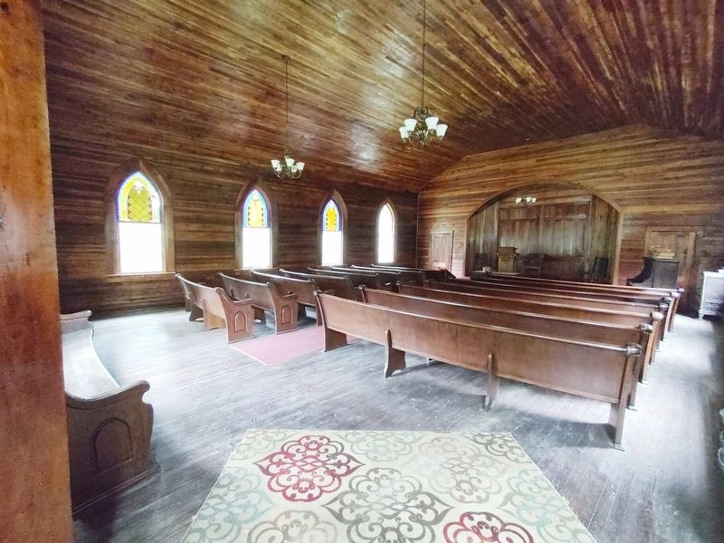 Bethel Baptist Church Interior. Click for full size. Bethel Baptist Church Interior image. Click for full size.