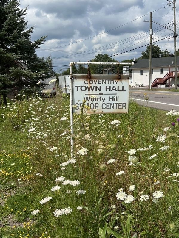 Coventry Town Hall & Windy Hill Senior Center image. Click for full size.