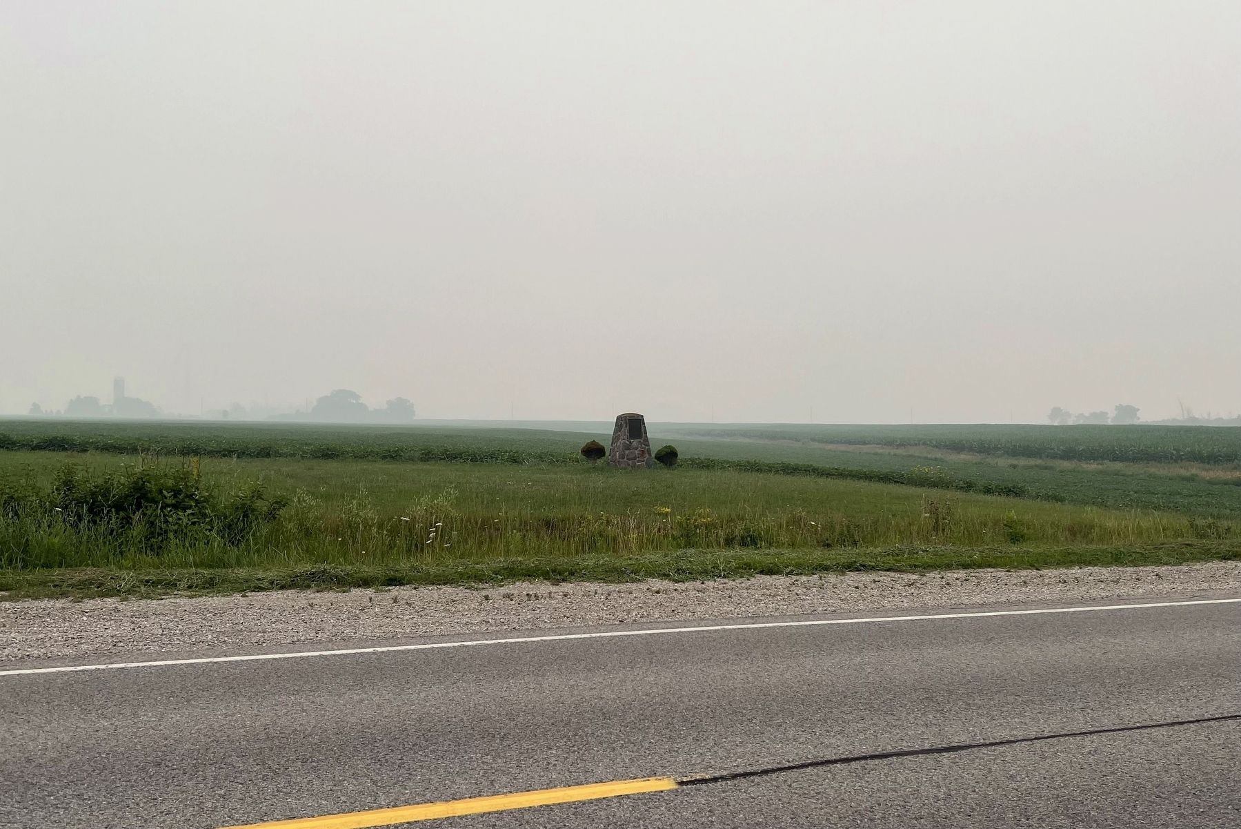Site of St. Andrew’s United Church Marker. Click for full size. Site of St. Andrew’s United Church Marker image. Click for full size.