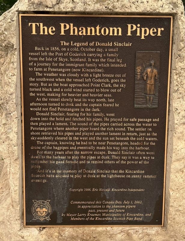 The Phantom Piper Marker. Click for full size. The Phantom Piper Marker image. Click for full size.