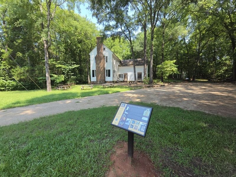 Marker at the driveway at Hugh Torance House and Store. Click for full size. Marker at the driveway at Hugh Torance House and Store image. Click for full size.