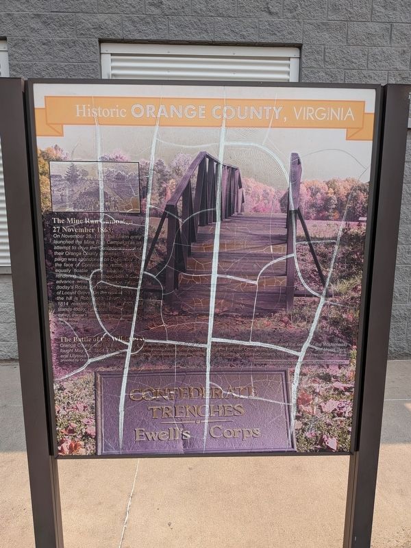 Historic Orange County, Virginia Marker. Click for full size. Historic Orange County, Virginia Marker image. Click for full size.
