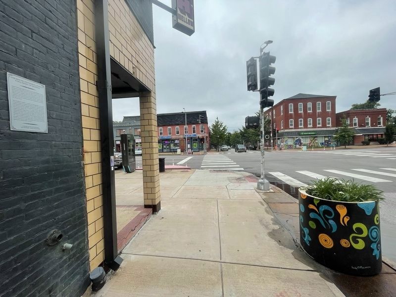 3350 South Jefferson Avenue Marker - additional context (close). Click for full size. 3350 South Jefferson Avenue Marker - additional context (close) image. Click for full size.