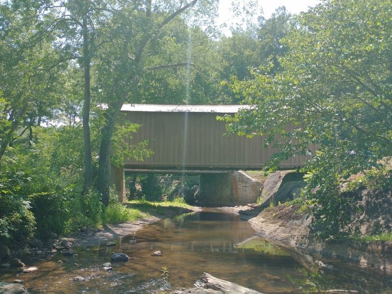 Jack's Creek Covered Bridge. Click for full size. Jack's Creek Covered Bridge image. Click for full size.