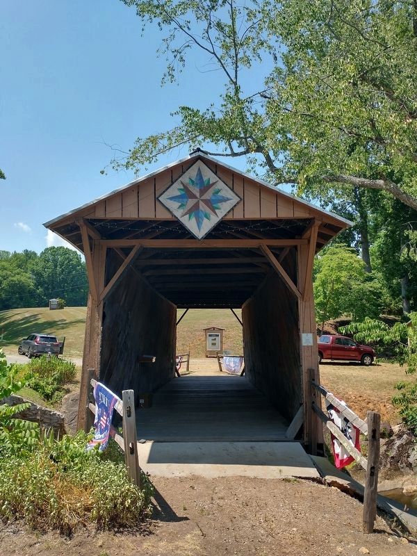 Our Historic Covered Bridges Marker. Click for full size. Our Historic Covered Bridges Marker image. Click for full size.