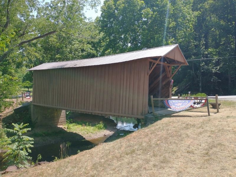 Jack's Creek Covered Bridge. Click for full size. Jack's Creek Covered Bridge image. Click for full size.