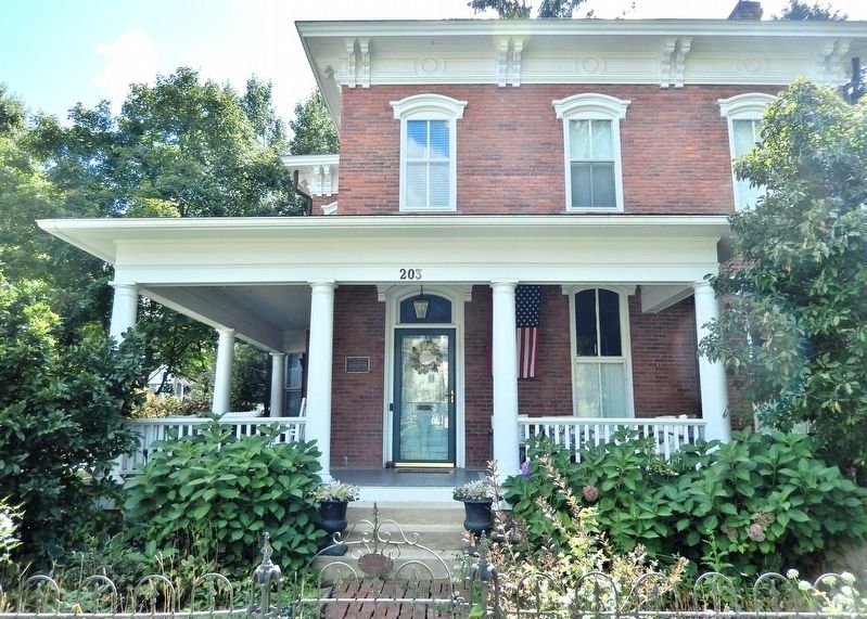 Wright-Allyn House Marker image. Click for full size.