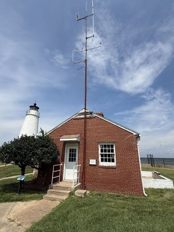 The Generator/Fog Signal Building. Click for full size. The Generator/Fog Signal Building image. Click for full size.